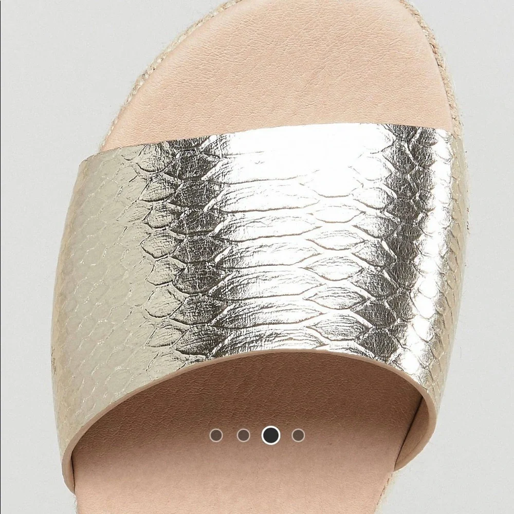 Asos Thear Espadrilles Platform/Flatform Sandals, size 7.5  Great condition - Picture 3 of 7